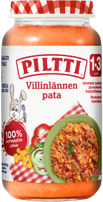 Villinlännenpata lastenateria