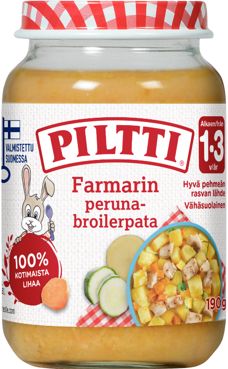 Farmarin peruna-broilerpata